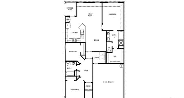 3-bedroom rental at 805 Rippling Lagoon in Cibolo, TX — photo 2