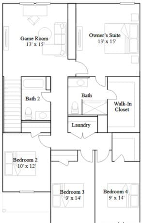 4-bedroom rental at 5202 Morgan Crest in San Antonio, TX — photo 5