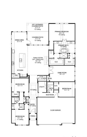 4-bedroom rental at 5348 Netherfield Park in Schertz, TX — photo 2