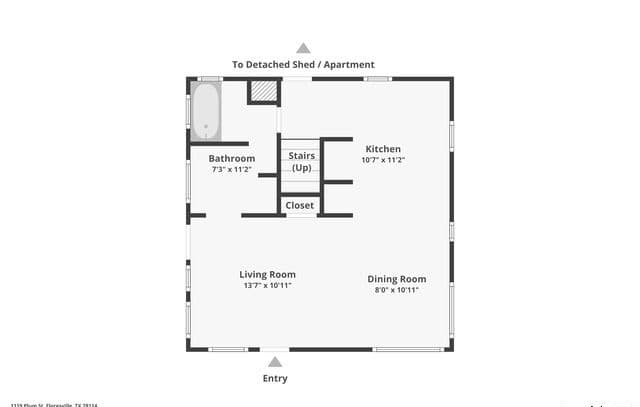 6-bedroom rental at 1119 Plum in Floresville, TX — photo 2