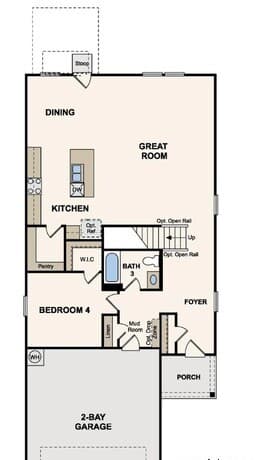 4-bedroom rental at 2511 Rambo Drive in San Antonio, TX — photo 2