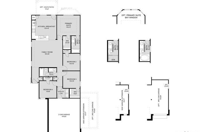 4-bedroom rental at 10314 Fuji Court in San Antonio, TX — photo 3