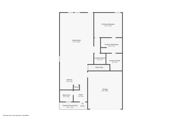 3-bedroom rental at 13846 Enzo Gate Unit 102 in San Antonio, TX — photo 2