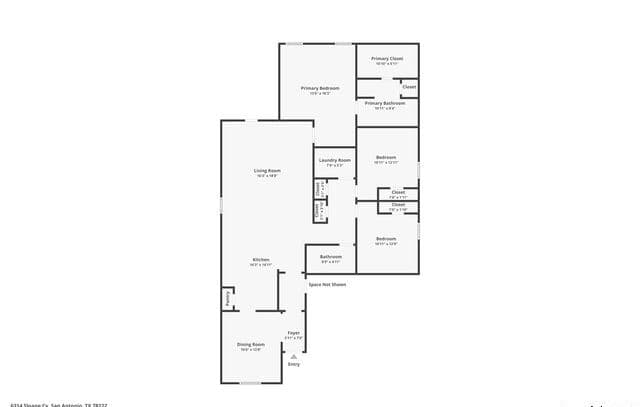 4-bedroom rental at 8408 Roadrunner Passage in San Antonio, TX — photo 2