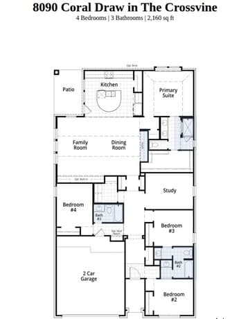 4-bedroom rental at 8090 Coral Draw in Schertz, TX — photo 2