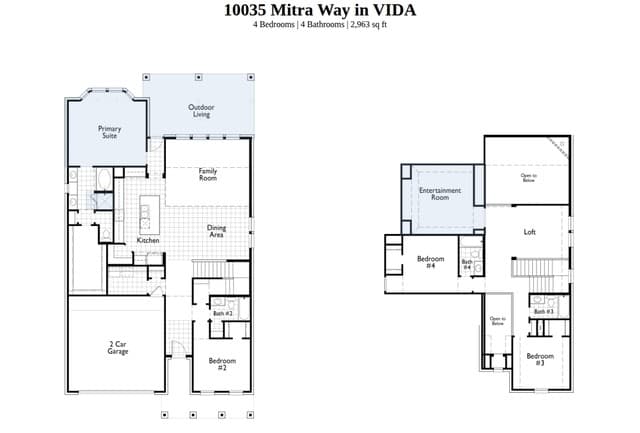 4-bedroom rental at 10035 Mitra in San Antonio, TX — photo 2