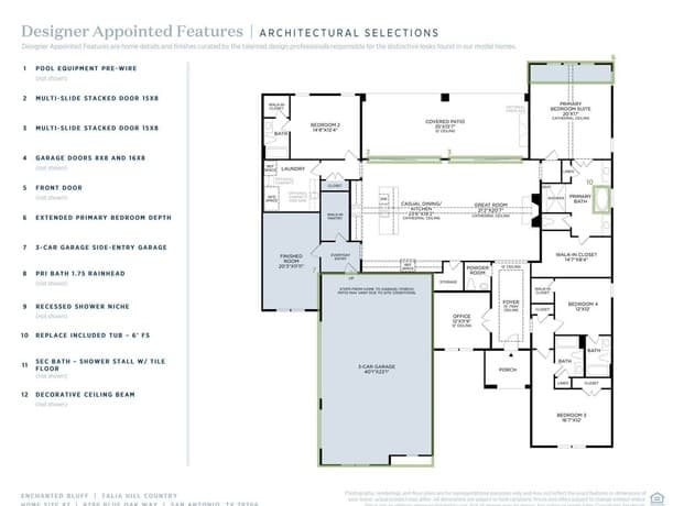 4-bedroom rental at 8286 Blue Oak in San Antonio, TX — photo 4