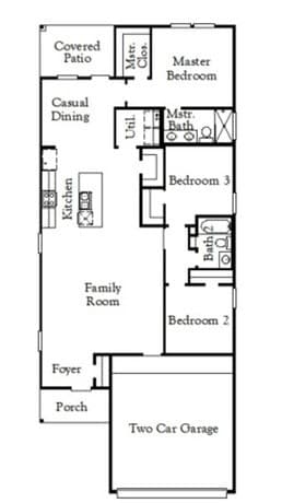 3-bedroom rental at 5000 Obispo Circle in Schertz, TX — photo 2