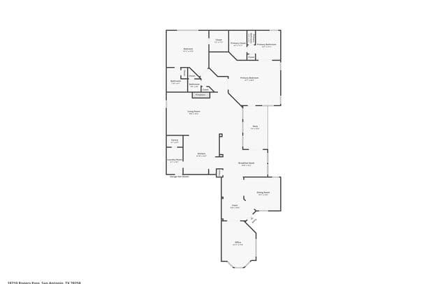 2-bedroom rental at 18710 Rogers Pass in San Antonio, TX — photo 2