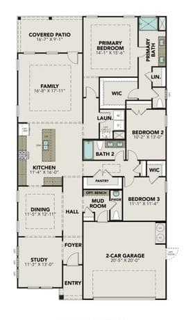 3-bedroom rental at 16631 Rosemary Ridge in Elmendorf, TX — photo 3