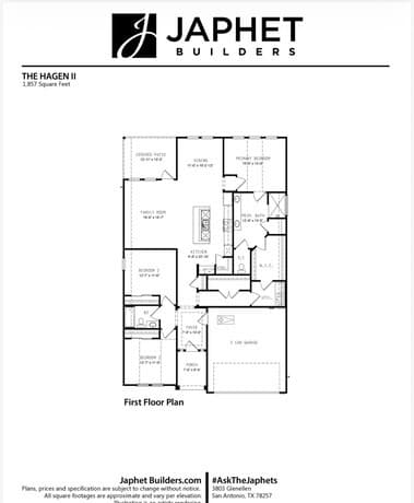 3-bedroom rental at 4215 Summit Place in San Antonio, TX — photo 5