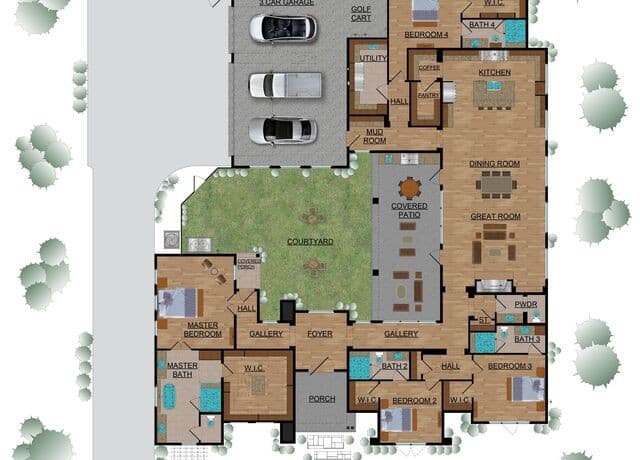4-bedroom rental at 14 Dominion Meadows in San Antonio, TX — photo 2