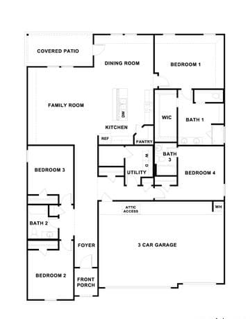 4-bedroom rental at 179 Teal Street in Fredericksburg, TX — photo 1