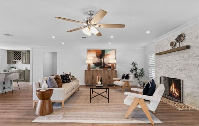 4-bedroom rental at 1408 Wiltshire Ave in Terrell Hills, TX — photo 4