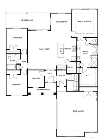3-bedroom rental at 191 Azalea Alley in Castroville, TX — photo 4