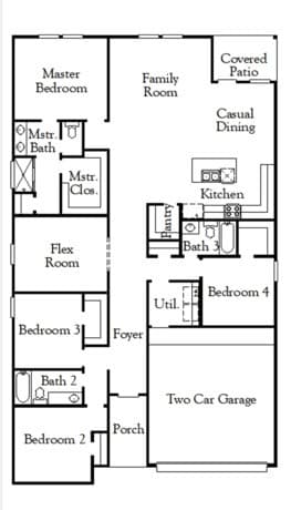 4-bedroom rental at 17427 Yellow Pine Drive in Elmendorf, TX — photo 2