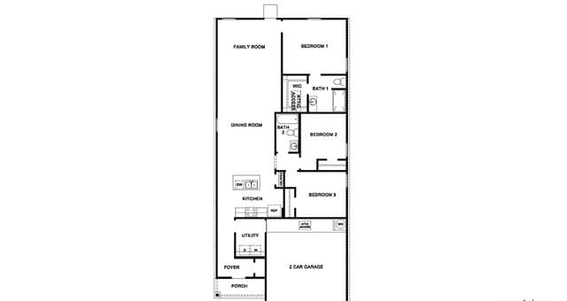 3-bedroom rental at 15426 Mint Patch Meadow in Von Ormy, TX — photo 2