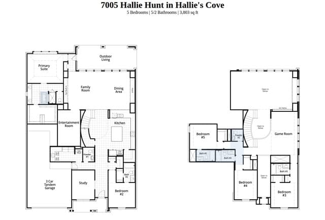 5-bedroom rental at 7005 Hallie Hunt in Schertz, TX — photo 2
