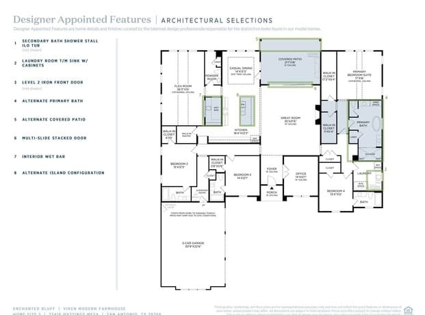 4-bedroom rental at 22416 Hastings Mesa in San Antonio, TX — photo 4
