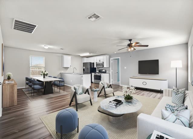 3-bedroom rental at 7707 Nopalitos Cove in San Antonio, TX — photo 3