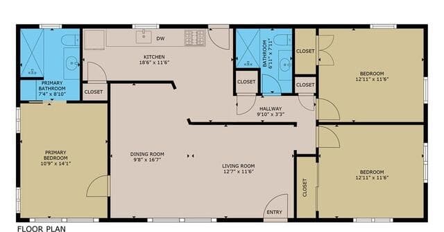 3-bedroom rental at 912 Apple in Fredericksburg, TX — photo 5