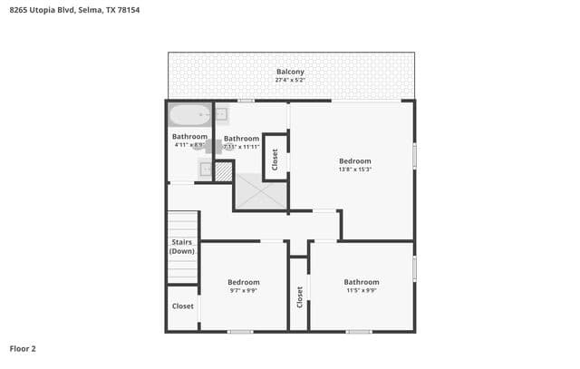4-bedroom rental at 8265 Utopia Blvd in Selma, TX — photo 5