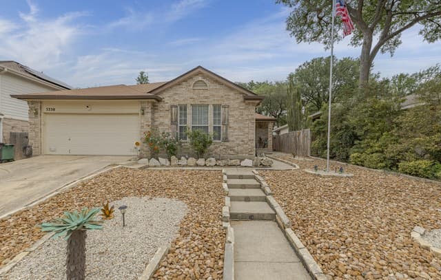 3-bedroom rental at 5330 Stormy Breeze in San Antonio, TX — photo 1