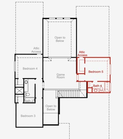 5-bedroom rental at 520 Paramus Park in Cibolo, TX — photo 3