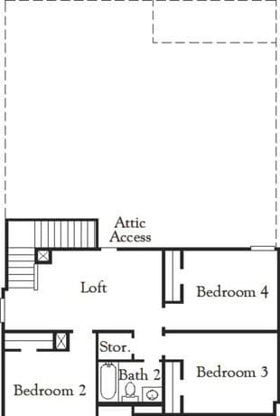 4-bedroom rental at 8336 Rocket View in San Antonio, TX — photo 3