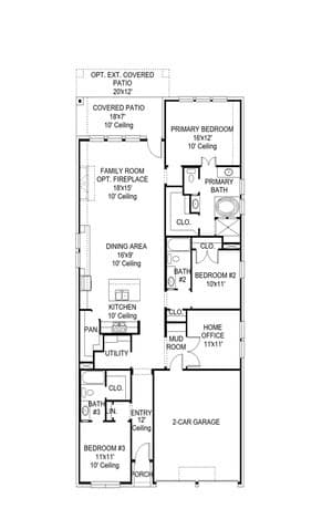 3-bedroom rental at 10123 Belle Parkway in San Antonio, TX — photo 3