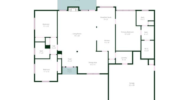 3-bedroom rental at 2458 Rockaway in San Antonio, TX — photo 2