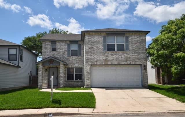 3-bedroom rental at 83 Viking Oak in San Antonio, TX — photo 1