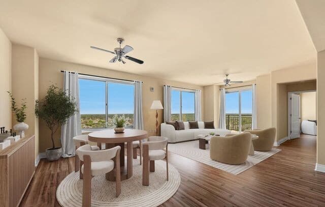 1-bedroom rental at 215 Center St Unit 1205 in San Antonio, TX — photo 4