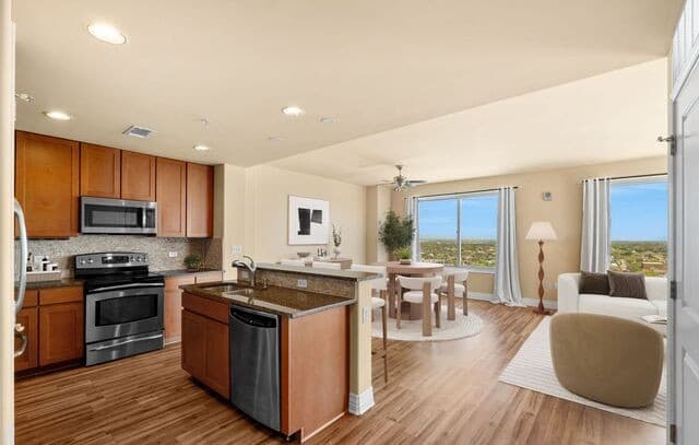 1-bedroom rental at 215 Center St Unit 1205 in San Antonio, TX — photo 5