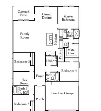 4-bedroom rental at 17426 Yellow Pine Drive in Elmendorf, TX — photo 2
