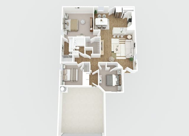 3-bedroom rental at 7663 Stud Dr. in Elmendorf, TX — photo 4