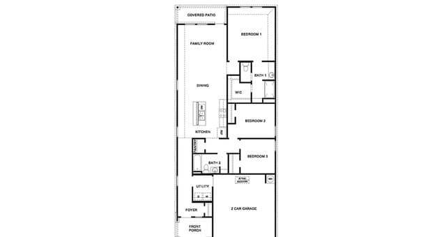 3-bedroom rental at 3619 Rock Garden Way in San Antonio, TX — photo 2