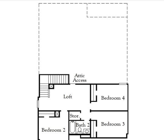 4-bedroom rental at 5100 Park Cape in Schertz, TX — photo 3