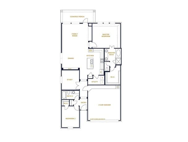 2-bedroom rental at 1562 Worsham Pass in San Antonio, TX — photo 2