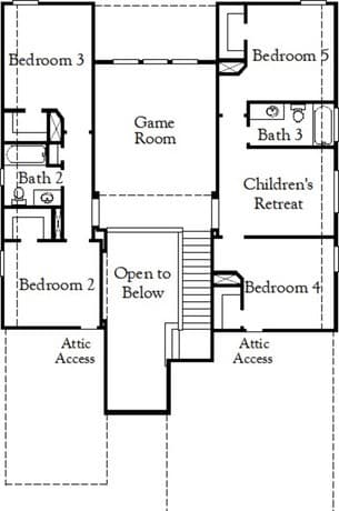 5-bedroom rental at 4029 Parchman in Schertz, TX — photo 3