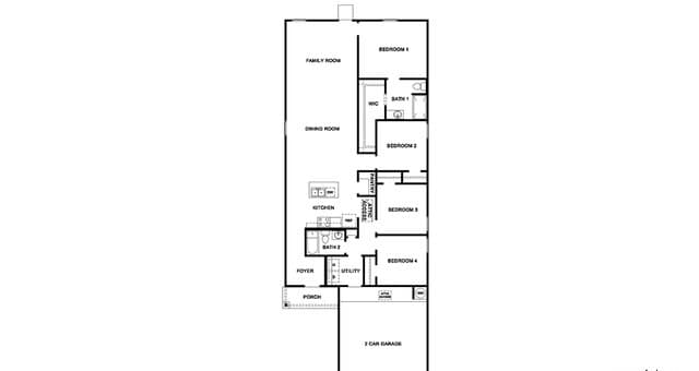 4-bedroom rental at 4234 Common Sage in Von Ormy, TX — photo 2