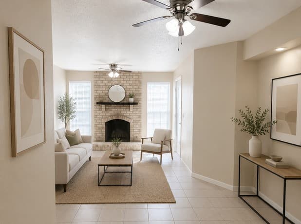 2-bedroom rental at 6611 Southpoint St Unit 103A in San Antonio, TX — photo 2
