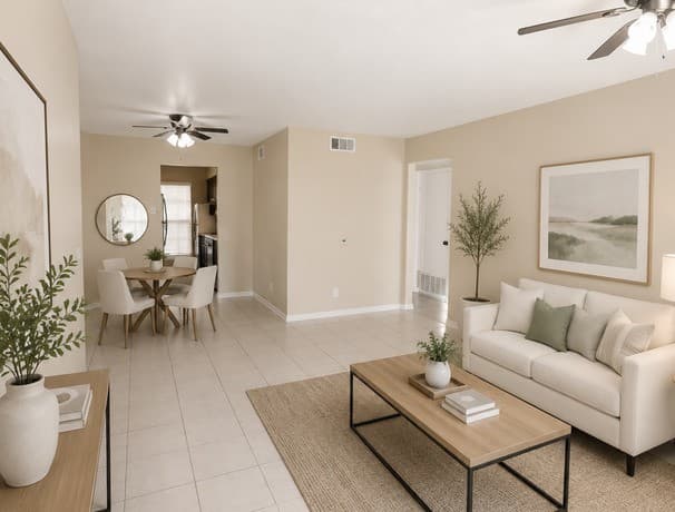 2-bedroom rental at 6611 Southpoint St Unit 103A in San Antonio, TX — photo 3
