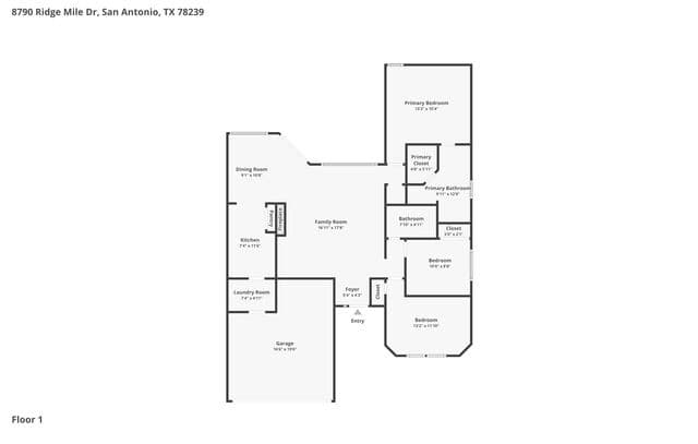 3-bedroom rental at 8790 Ridge Mile Dr in San Antonio, TX — photo 2