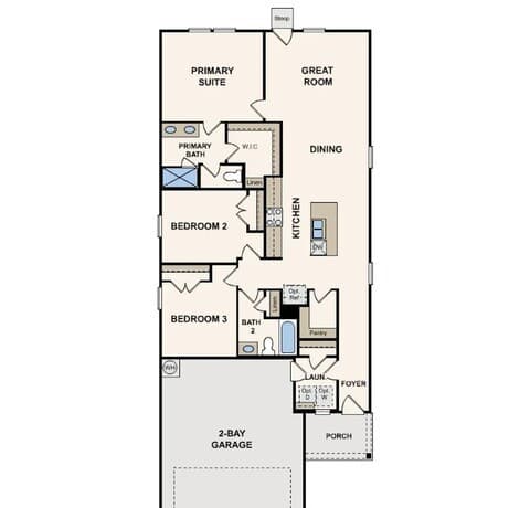 3-bedroom rental at 9942 Chavaneaux Lndg in San Antonio, TX — photo 2