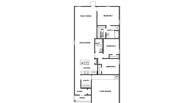 3-bedroom rental at 16028 Mahogany Way in Elmendorf, TX — photo 2