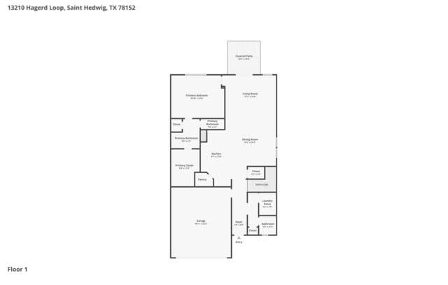 3-bedroom rental at 13210 Hagerd Loop in St Hedwig, TX — photo 2