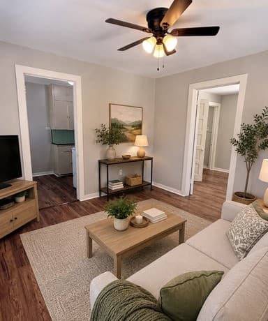 1-bedroom rental at 203 E Rosewood Unit 1 in San Antonio TX