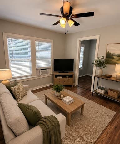 1-bedroom rental at 203 E Rosewood Unit 1 in San Antonio, TX — photo 3