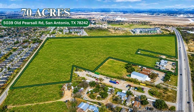 home for sale at 70± AC Old Pearsall Rd in San Antonio TX
